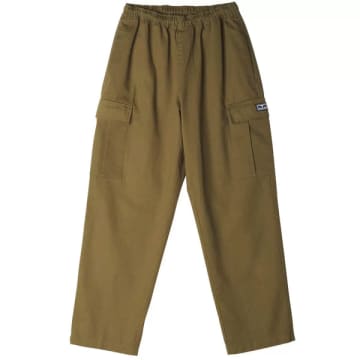 Shop Obey Easy Ripstop Cargo Pant In Green