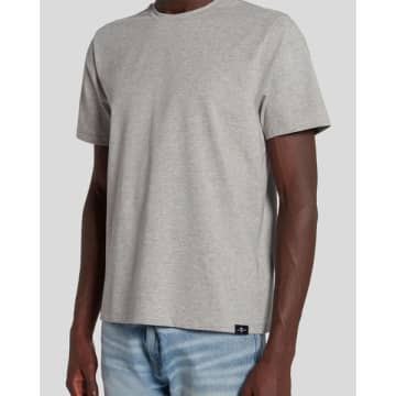 7 For All Mankind - Grey Melange Luxe Performance T-shirt Jsim2370gm