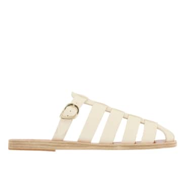 Ancient Greek Sandals Cosmia Sandals In White