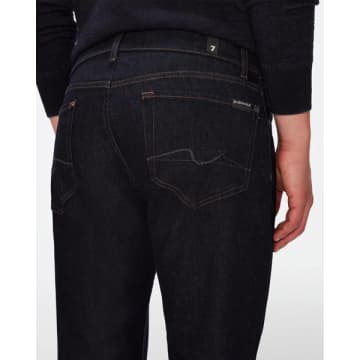 7 For All Mankind - Slimmy Luxe Performance Eco Super Rinse Dark Blue Jeans Jsmsb800rb