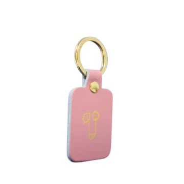 Ark Colour Design Cheeky Willy Key Ring Fob : Baby Pink