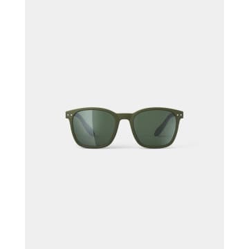 Izipizi Sun Journey Khaki Green Glasses In Neutrals
