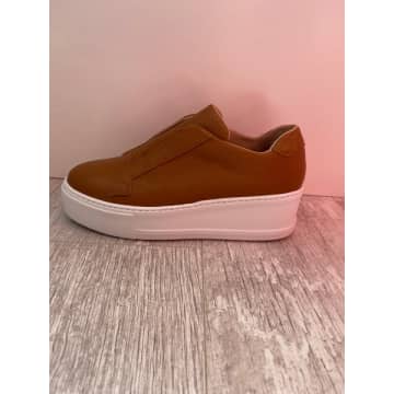 Donna Lei Slip On Trainers In Tan In Neutrals