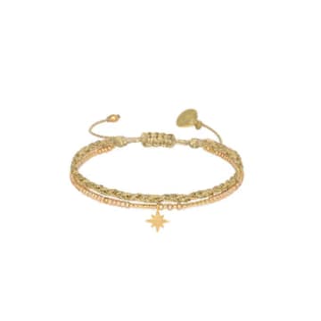 Mishap Mishky North Star Bracelet In Gold