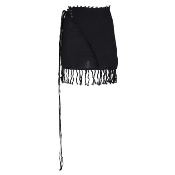 Shop Caravana Lolmakal Skirt In Black