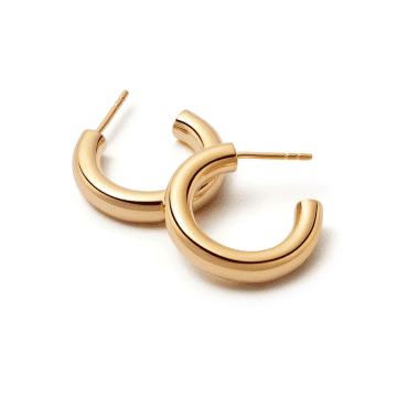 Daisy London 30mm Gold Bold Hoop Earrings