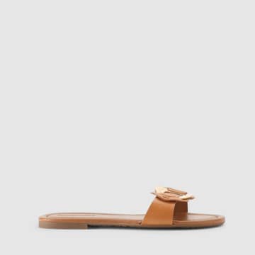 SEE BY CHLOÉ SEE BY CHLOE WOMEN'S CHANY BROWN SLIDES