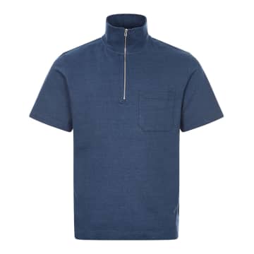 NORSE PROJECTS JORN HALF ZIP POLO SHIRT