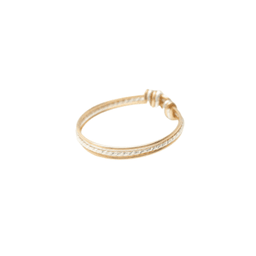 Yay Paris Two-tone Diamond Ring In Gold