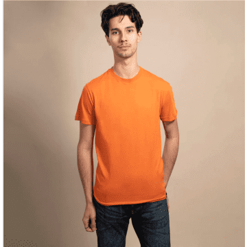 Swole Panda Refibra T-shirt In Orange