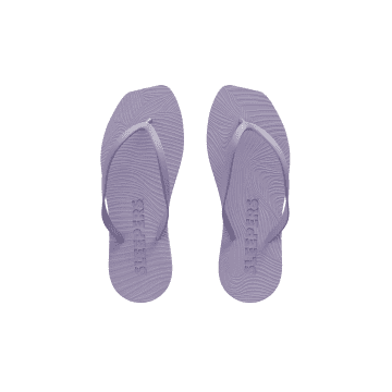 Sleepers - Tapered Lavender Flip Flops