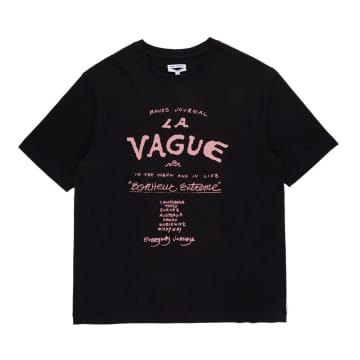 Banks Journal La Vague Trader Tee Shirt In Black