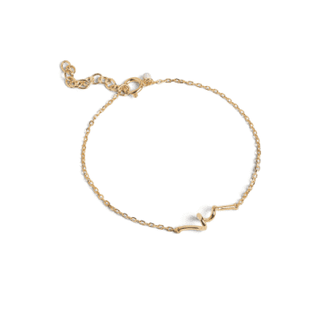 Enamel Copenhagen Twist Bracelet In Gold