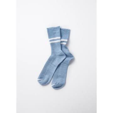 Rototo Hemp Organic Cotton Stripe Socks | 3 Colour Ways In White
