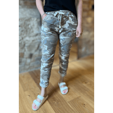 Red Wholesale Super Stretch Camo Trousers In Red