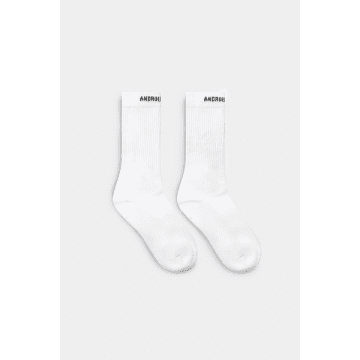 Android Homme Ah Crew Sock White