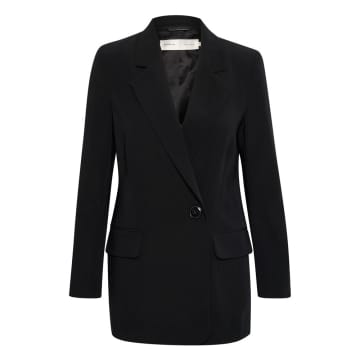 Inwear Adian Single-button Soft Blazer In Black