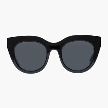 Le Specs Polarized Air Heart Black Cat Eye Sunglasses