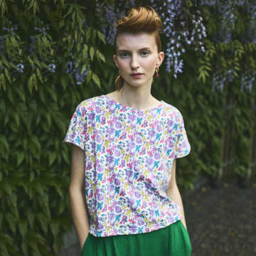 Lowie Organic Cotton Hyper Floral T Shirt