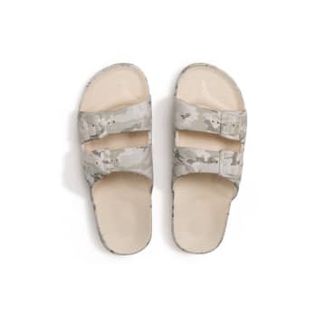 Freedom Moses Slippers Camo Stone