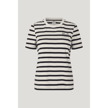 Baum Und Pferdgarten Jalona T-shirt Breton Stripe Black