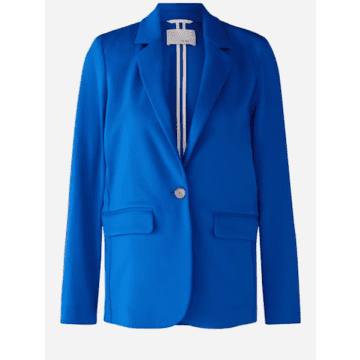Ouí Capsule Jersey Blazer In Nautical Blue 79922 5358