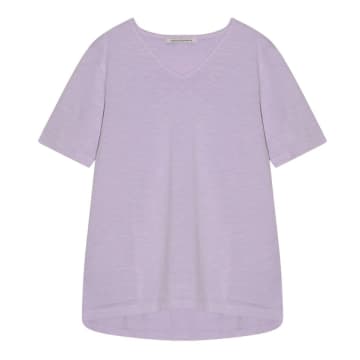 Cashmere-fashion-store Trusted Handwork Cotton T-shirt Nimes V-neck Halk