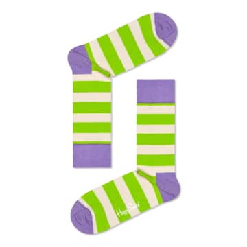 Happy Socks Purple Stripe Socks