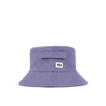 Roka London Ltd Roka London Hatfield Bucket Hat In Peri Purple