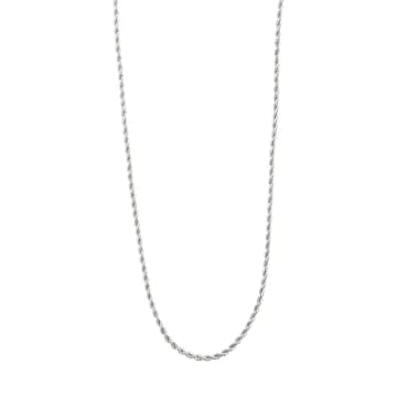 Pilgrim Pam Silver Plated Robe Chain Necklace In Metallic