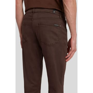 7 For All Mankind - Slimmy Tapered Luxe Performance Plus Colour In Chestnut Jsmxv600ch