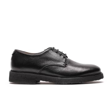 Tracey Neuls Pablo Smoke | Black Crepe Sole Derby
