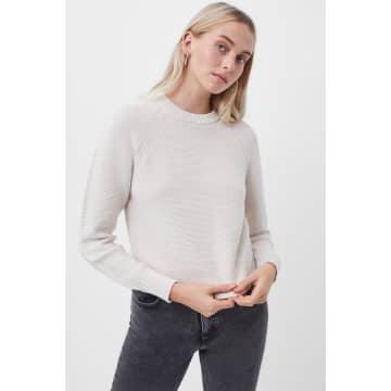 French Connection Oatmeal Melange Lilly Mozart Crew Neck Jumper In Neturals