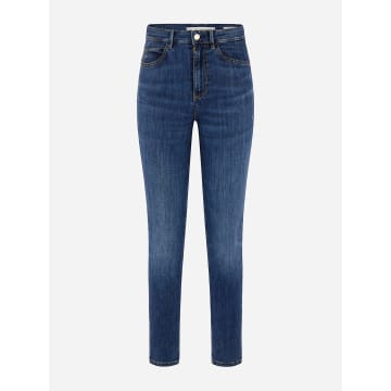 Guess Ocean 1981 Skinny Feather Jeans In Blue