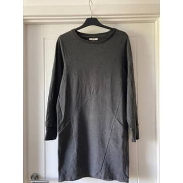 Beaumont Organic Dress In Grey Size S