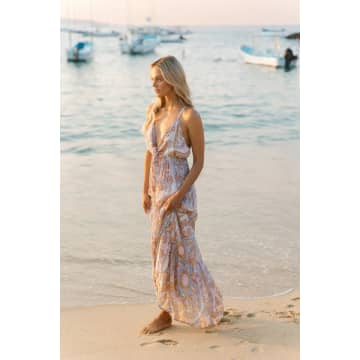 Boho Beach Fest Sundress Tatjana Maxi Dress