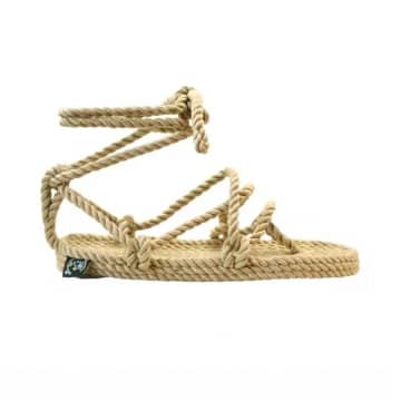 Shop Nomadic State Of Mind Romano Cord Sandals Beige In Neturals