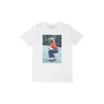 Made By Moi Selection T-shirt Farrah Fawcett In White