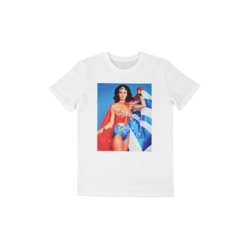 Made By Moi Selection T-shirt Wonder Woman In White