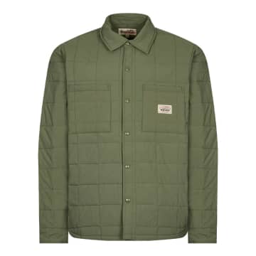 STUSSY QUILTED FATIGUE SHIRT