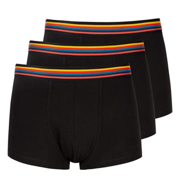 Ps By Paul Smith Pack Of 3 Black Mens Underwears
