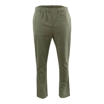 7 For All Mankind Menswear Luxpersat Jogger Chino In Green