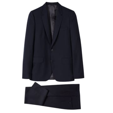 Paul Smith Soho Tailored Fit Two Button Suit In Blue