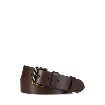 Ralph Lauren Menswear Roller Casual Belt In Brown