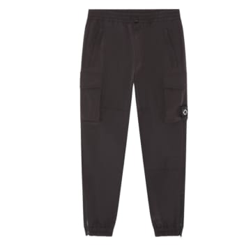 Ma.strum Nylon Grid Pants In Black