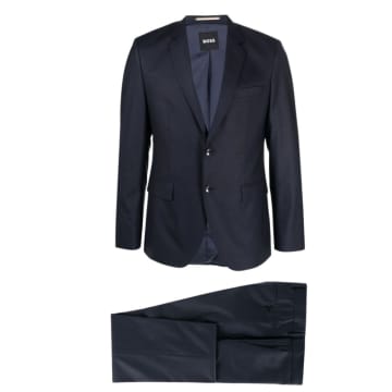 Shop Hugo Boss Dark Blue H Reymond 2pcs 224 Suit