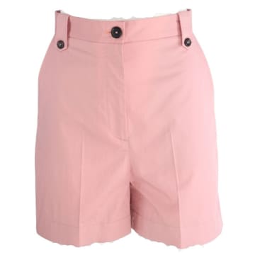 Shop Paul Smith Pink Tailored Shorts