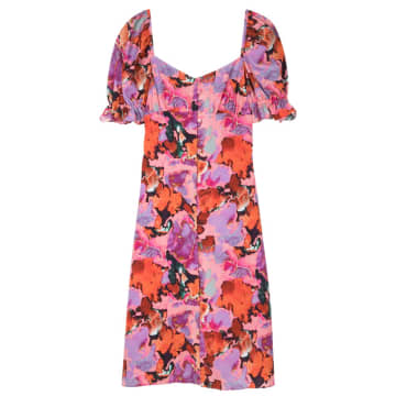 Paul Smith Marble Midi Dress In Pink