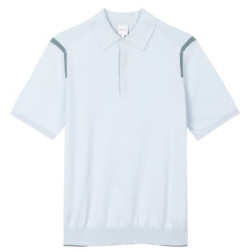 Paul Smith Menswear Short Sleeve Jumper Polo In Blue