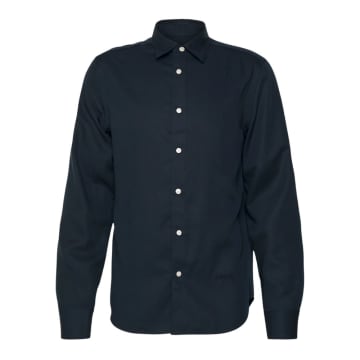 J. Lindeberg Comfort Tencel Slim Shirt In Blue